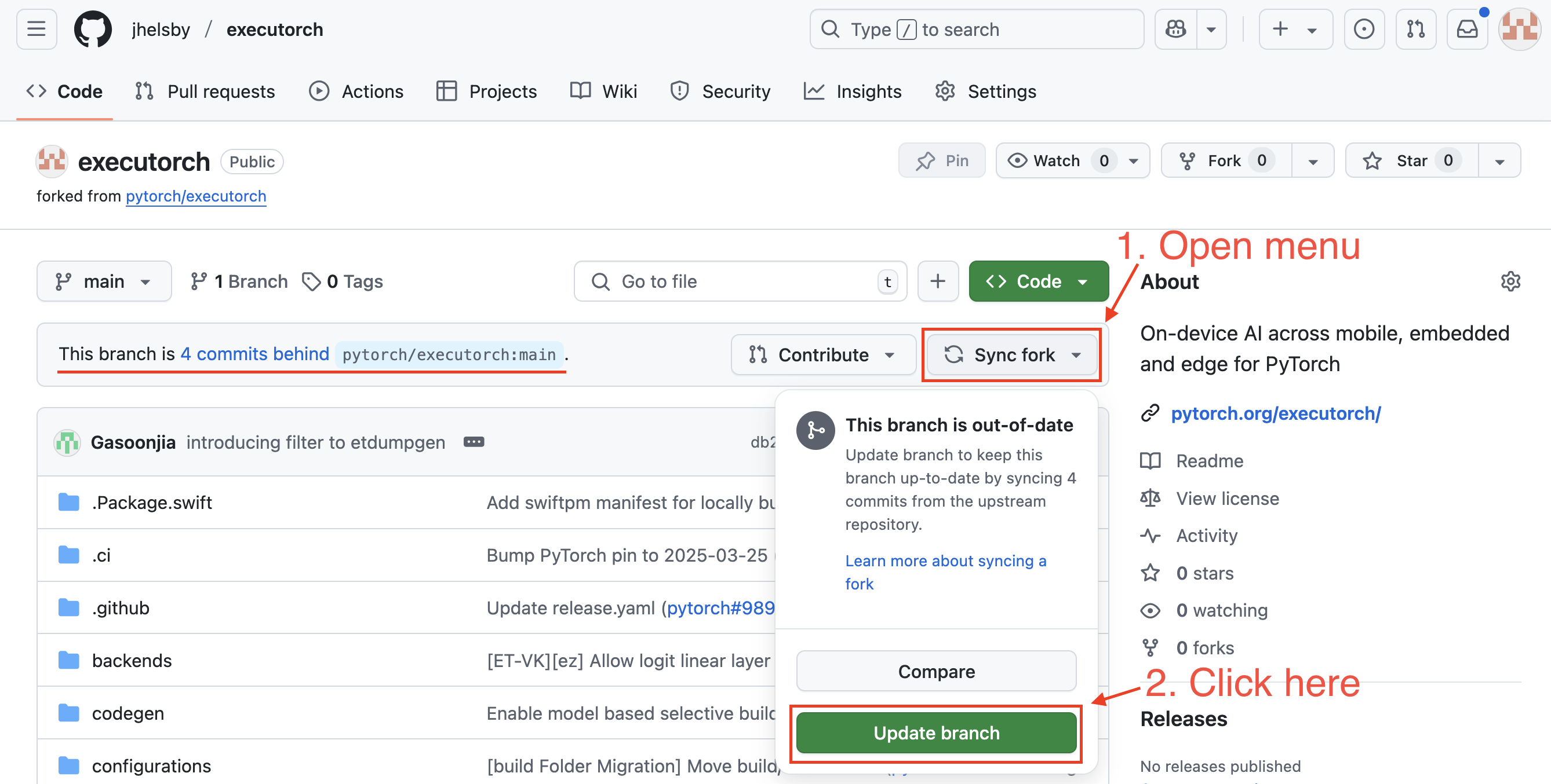 New Contributor Guide — ExecuTorch 0.6 documentation