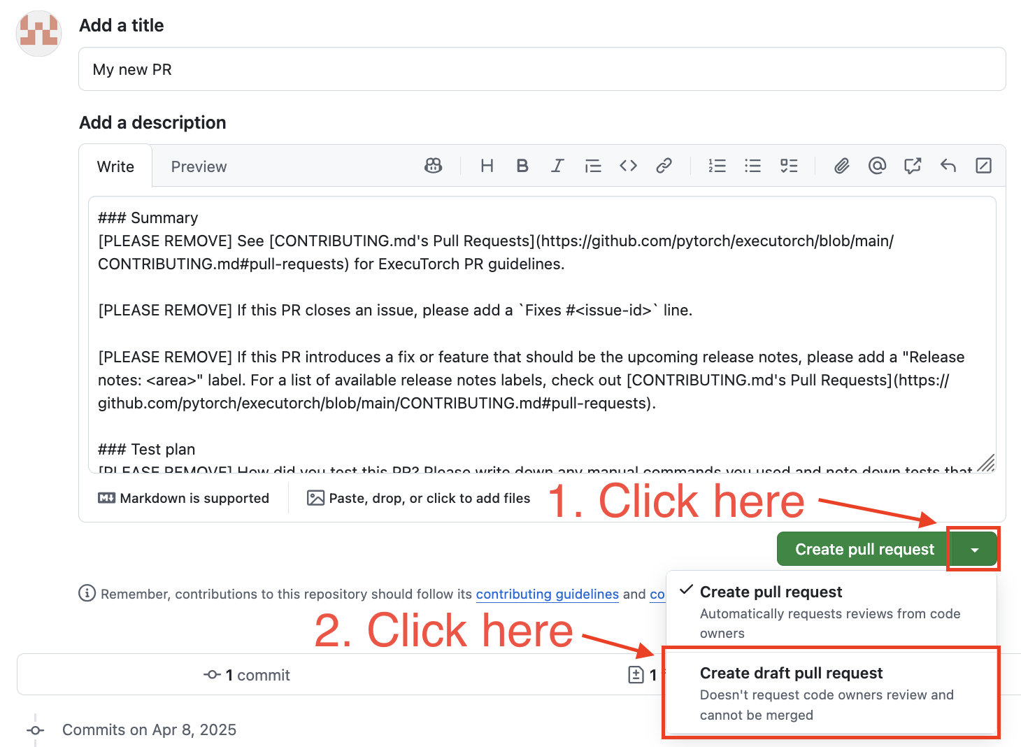 New Contributor Guide — ExecuTorch 1.0 documentation