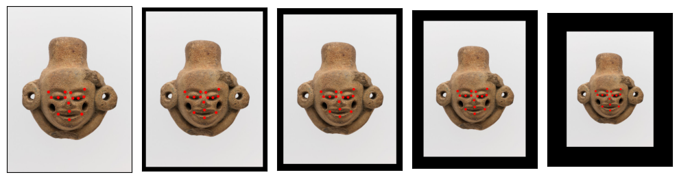 plot keypoints transforms