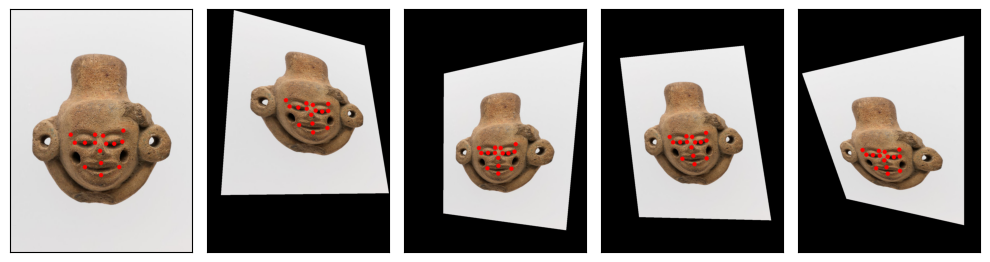 plot keypoints transforms